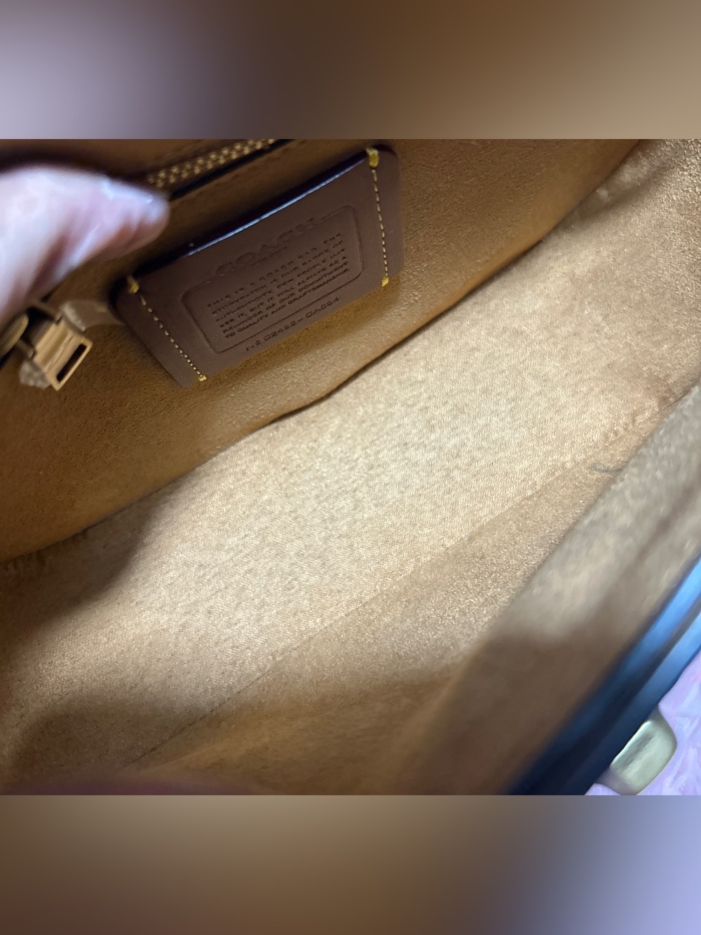 Coach Willow Saddle Bag/Black - Picture 6 of 12